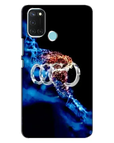 Чохол для Realme C17 з картинкою «Енергія лого Audi»