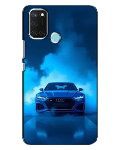 Чохол для Realme C17 з картинкою «Audi — блакитна енергія»