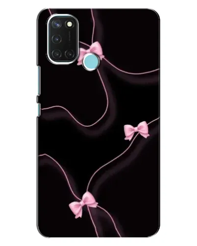 Чохол для Realme C17 з картинкою «Рожеві стрічки»