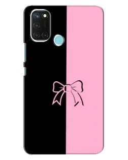 Чохол для Realme C17 з картинкою «Половинки банту»