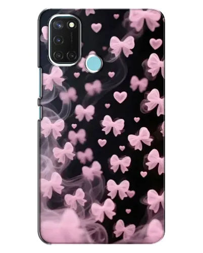 Чохол для Realme C17 з картинкою «Неонове мереживо»