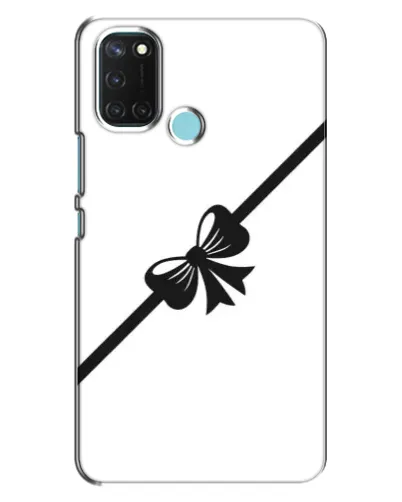 Чохол для Realme C17 з картинкою «Діагональний бант»