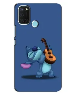 Чохол для Realme C17 з картинкою «Стіч з укулеле»