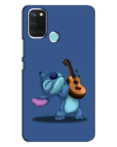 Чохол для Realme C17 з картинкою «Стіч з укулеле»