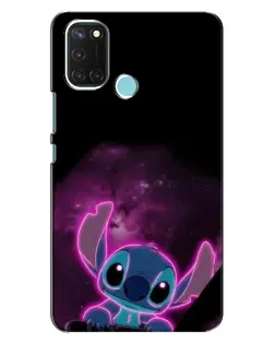 Чохол для Realme C17 з картинкою «Неоновий Stitch»