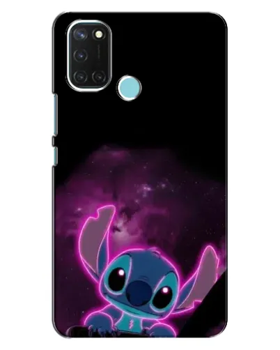 Чохол для Realme C17 з картинкою «Неоновий Stitch»