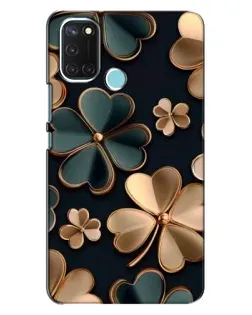 Чохол для Realme C17 з картинкою «Конюшина в золоті»