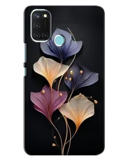 Чохол для Realme C17 з картинкою «Лілові квіти грації»