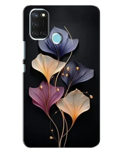 Чохол для Realme C17 з картинкою «Лілові квіти грації» Чохол для Realme C17 з картинкою «Лілові квіти грації»