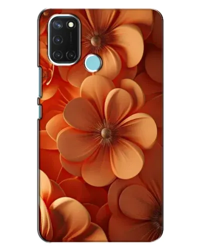 Чохол для Realme C17 з картинкою «Помаранчева макро квітка» Чохол для Realme C17 з картинкою «Помаранчева макро квітка»