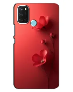 Чохол для Realme C17 з картинкою «Макові суцвіття»