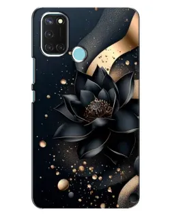 Чохол для Realme C17 з картинкою «Чорний лотос»