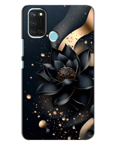 Чохол для Realme C17 з картинкою «Чорний лотос» Чохол для Realme C17 з картинкою «Чорний лотос»