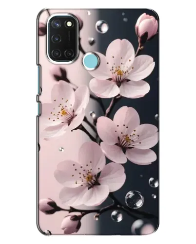Чохол для Realme C17 з картинкою «Ніжня сакура та краплі» Чохол для Realme C17 з картинкою «Ніжня сакура та краплі»