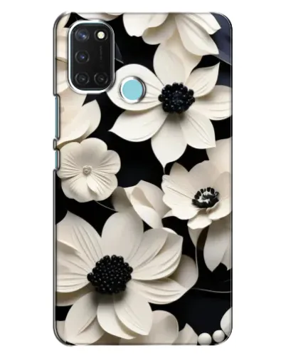 Чохол для Realme C17 з картинкою «Об'ємні білі квіти» Чохол для Realme C17 з картинкою «Об'ємні білі квіти»