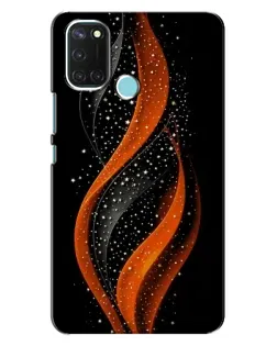 Чохол для Realme C17 з картинкою «Вогняна зоряна хвиля»