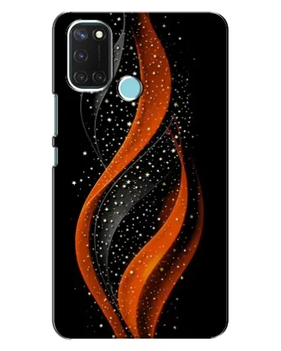 Чохол для Realme C17 з картинкою «Вогняна зоряна хвиля»