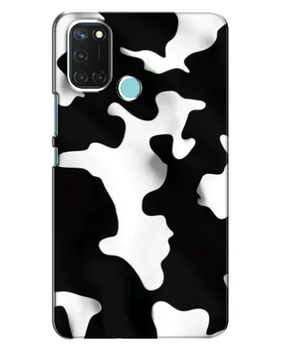 Чохол для Realme C17 з картинкою «Чорно-біла пляма»