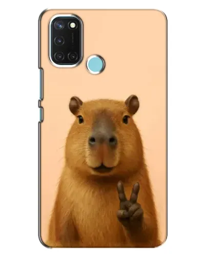Чехол для Realme C17 с картинкой «Капибара виктория» Чехол для Realme C17 с картинкой «Капибара виктория»