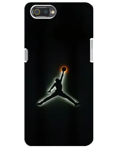 Чехол для Realme C2 с картинкой «Jordan Gradient Logo»