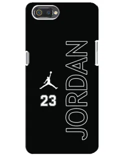 Чехол для Realme C2 с картинкой «Jordan Vertical»