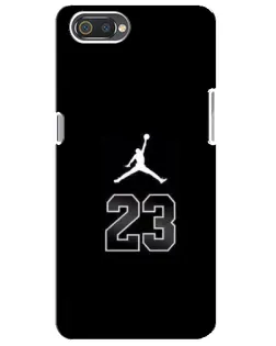 Чехол для Realme C2 с картинкой «Jordan Flight 23»