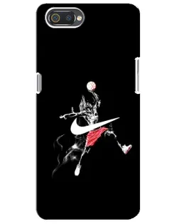 Чехол для Realme C2 с картинкой «Jordan Jumpman»