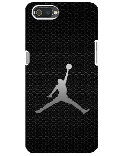 Чехол для Realme C2 с картинкой «Jordan Dark Carbon»