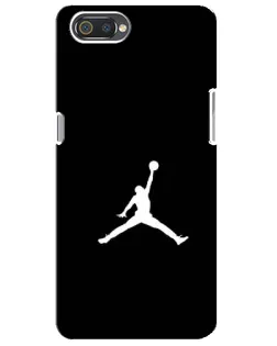 Чехол для Realme C2 с картинкой «Jordan Silhouette»