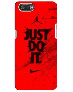 Чехол для Realme C2 с картинкой «Nike Just Do It»