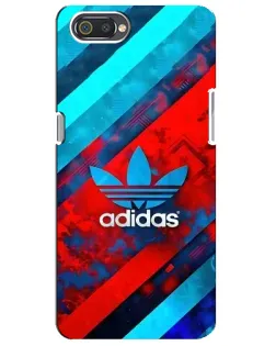 Чехол для Realme C2 с картинкой «Абстракция Adidas»