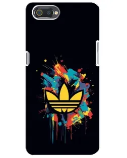 Чехол для Realme C2 с картинкой «Adidas Splash»