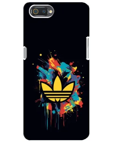Чехол для Realme C2 с картинкой «Adidas Splash»