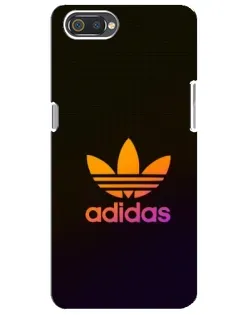 Чехол для Realme C2 с картинкой «Градиент Adidas»
