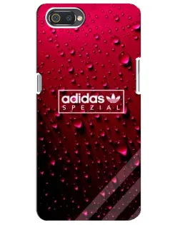 Чехол для Realme C2 с картинкой «Adidas Gold Marble»