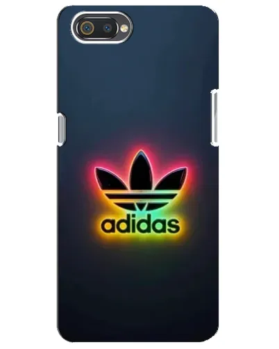 Чехол для Realme C2 с картинкой «Неоновый Adidas»