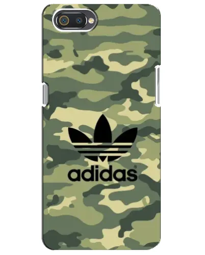 Чехол для Realme C2 с картинкой «Милитари стиль Adidas»