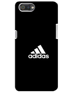 Чехол для Realme C2 с картинкой «Черная классика Adidas»