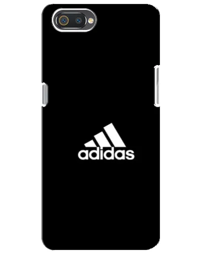 Чехол для Realme C2 с картинкой «Черная классика Adidas»
