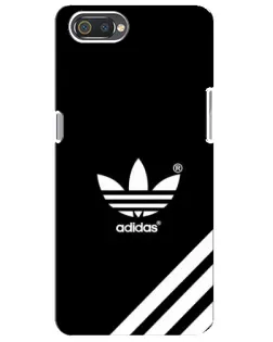 Чехол для Realme C2 с картинкой «Adidas с диагональными полосами»