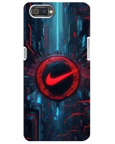 Чехол для Realme C2 с картинкой «Техногенный стиль Nike» Чехол для Realme C2 с картинкой «Техногенный стиль Nike»