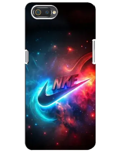 Чехол для Realme C2 с картинкой «Огненный логотип Nike» Чехол для Realme C2 с картинкой «Огненный логотип Nike»