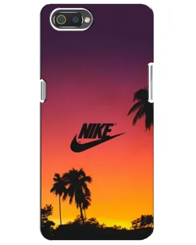Чехол для Realme C2 с картинкой «Nike на закате солнца» Чехол для Realme C2 с картинкой «Nike на закате солнца»