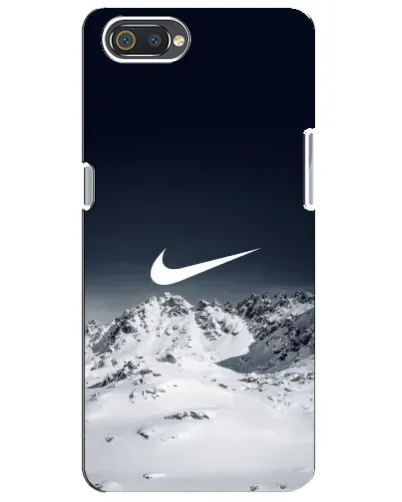 Чехол для Realme C2 с картинкой «Nike — зимние горы» Чехол для Realme C2 с картинкой «Nike — зимние горы»