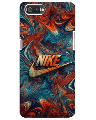 Чехол для Realme C2 с картинкой «Nike в абстракции» Чехол для Realme C2 с картинкой «Nike в абстракции»