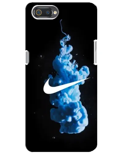 Чехол для Realme C2 с картинкой «Nike и синий дым» Чехол для Realme C2 с картинкой «Nike и синий дым»
