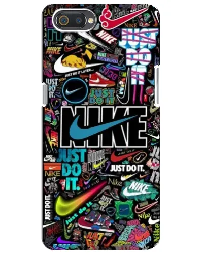 Чехол для Realme C2 с картинкой «Яркий коллаж Nike» Чехол для Realme C2 с картинкой «Яркий коллаж Nike»