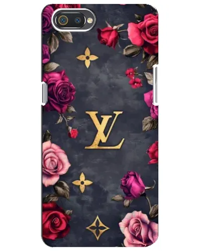 Чехол для Realme C2 с картинкой «Цветочный Louis Vuitton»