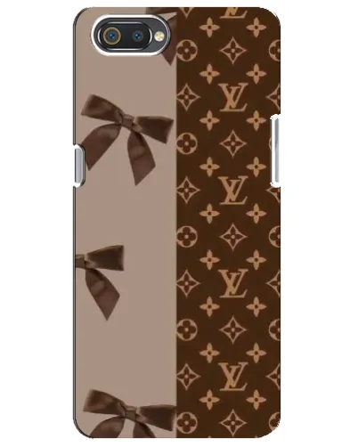 Чехол для Realme C2 с картинкой «Louis Vuitton — банты»