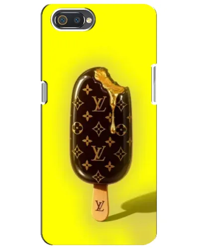 Чехол для Realme C2 с картинкой «Мороженое от LV»